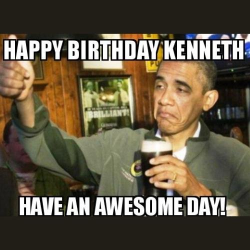 Happy Birthday Kenneth Memes