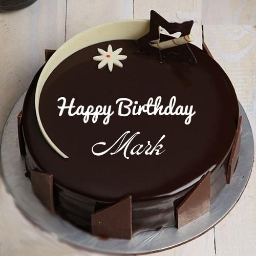 Happy Birthday Mark Cake With Name