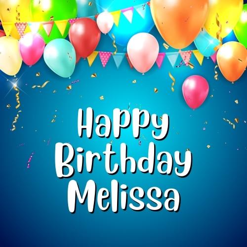 Happy Birthday Melissa Images