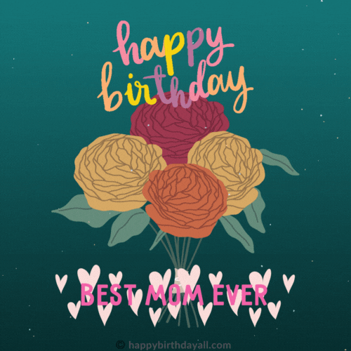 Best Happy Birthday Mom GIFs Free Download