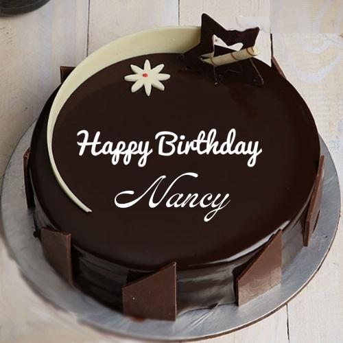 Happy Birthday Nancy Cake With Name