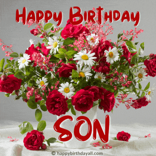 Best Happy Birthday Son GIFs Download Free