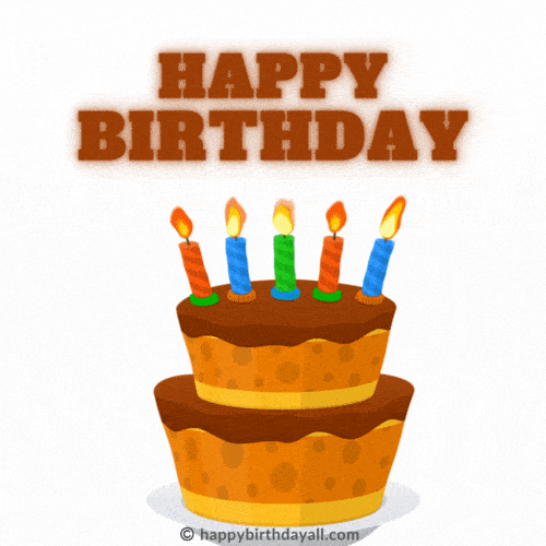 happy birthday cake gif images for whatsapp