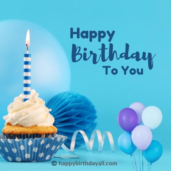Happy Birthday cake balloon Images