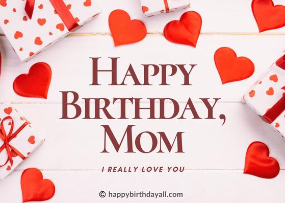 Happy birthday mom messages