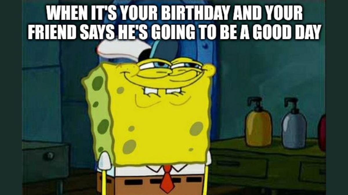 20+ Funny SpongeBob Birthday Memes for The Big Day