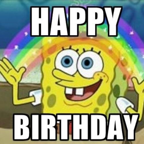Spongebob Birthday Memes