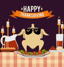 Thanksgiving GIF turkey