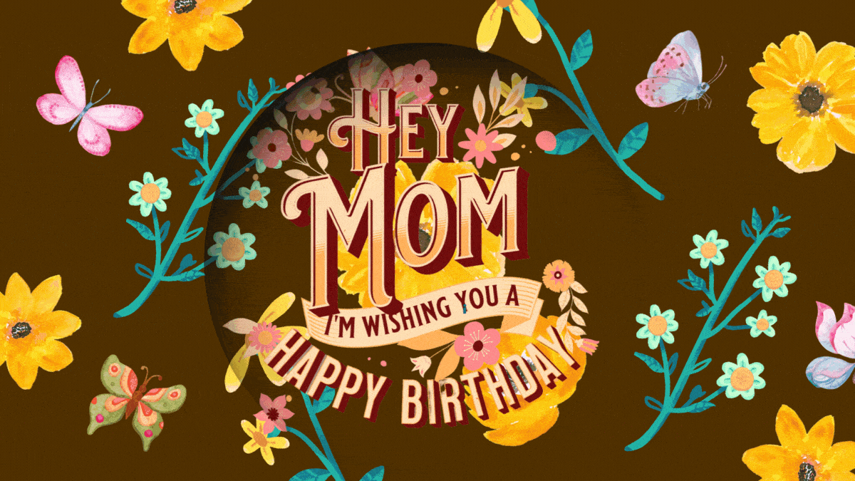 Best Happy Birthday Mom GIFs Free Download