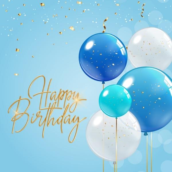 happy birthday balloon images