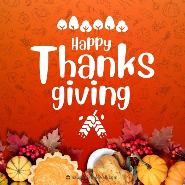 happy thanksgiving blessings greetings 2024