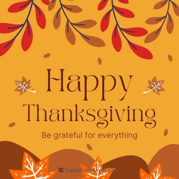gratitude thanksgiving message
