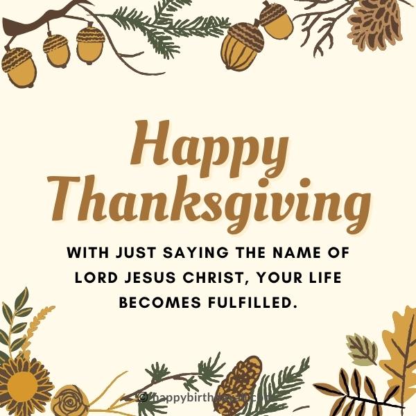 Christian Thanksgiving Messages