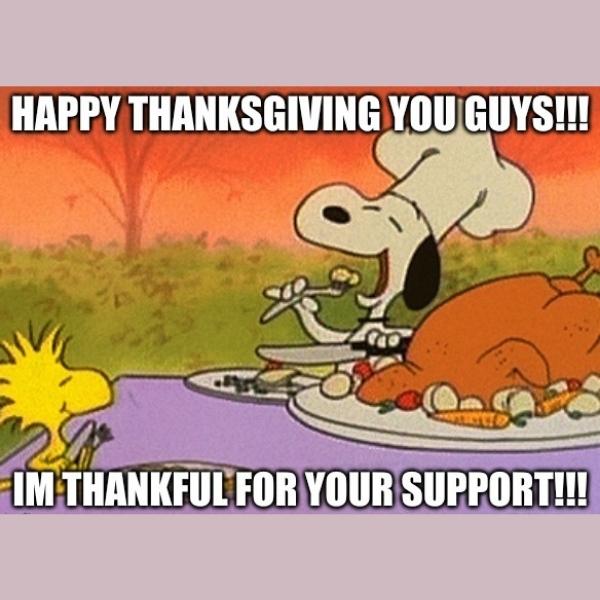 snoopy Thanksgiving Memes