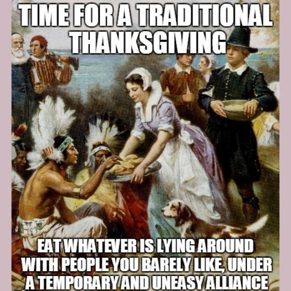 traditional Thanksgiving Memes