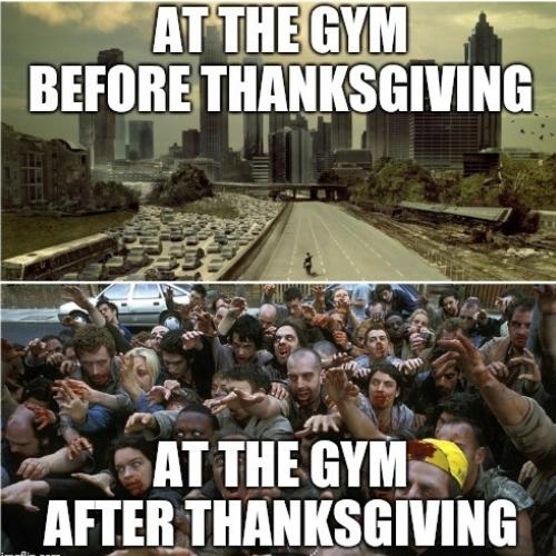 After Thanksgiving gym Memes