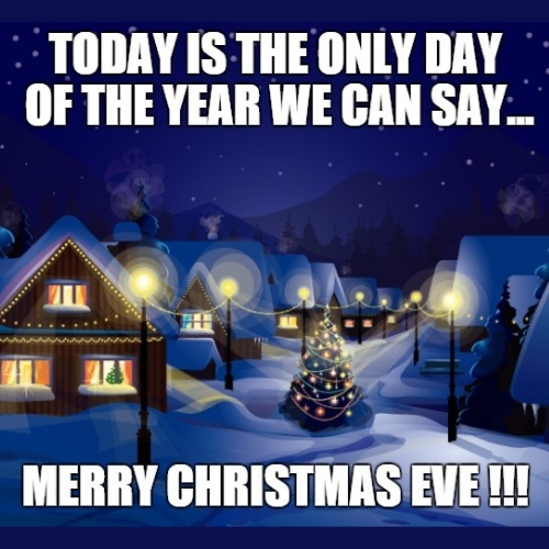 Christmas Eve Memes