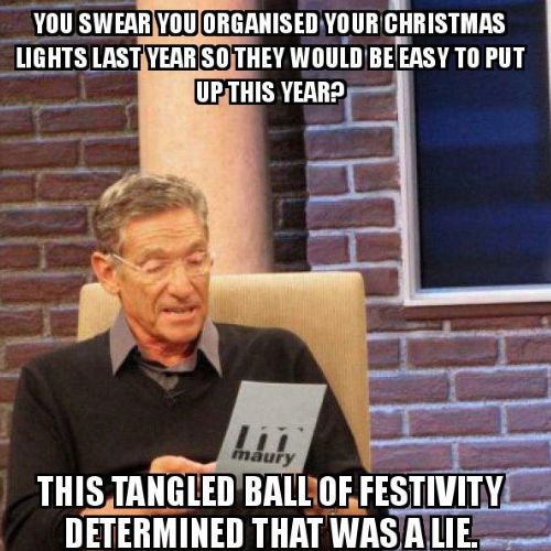 Christmas Lights Memes