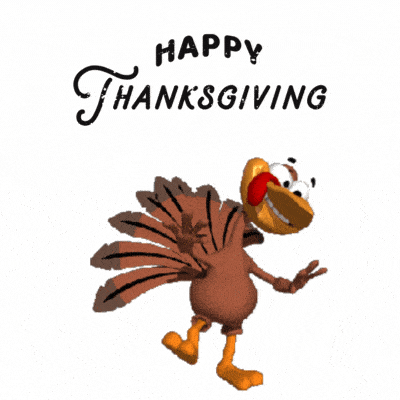 Dancing Turkey Gif - Happy Thanksgviing