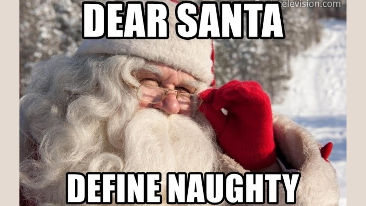 Naughty and Dirty Christmas Memes