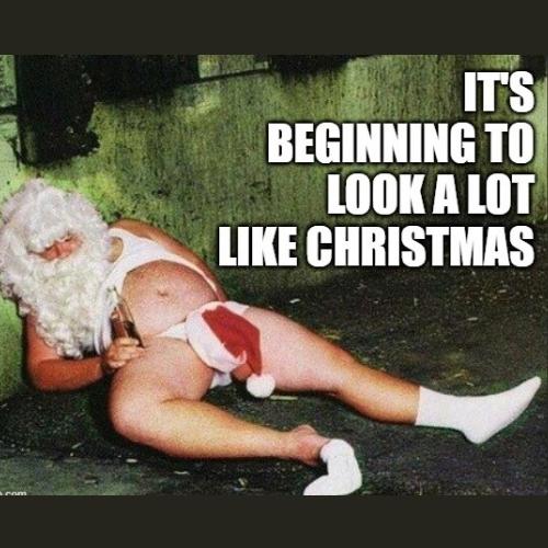 Funny Drunk Santa Memes