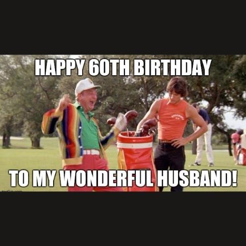 Golf Birthday Memes for husband
