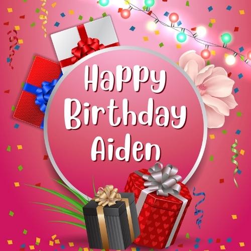 Happy Birthday Aiden Images