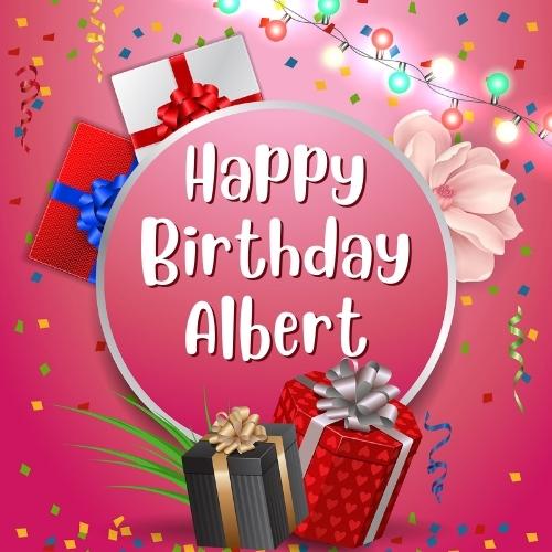 Happy Birthday Albert Images