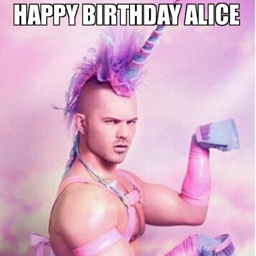 Happy Birthday Alice Memes