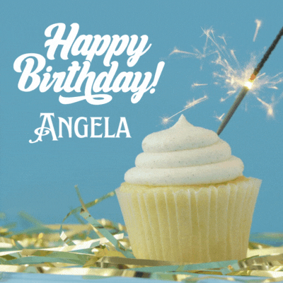 Happy Birthday Angela Gif