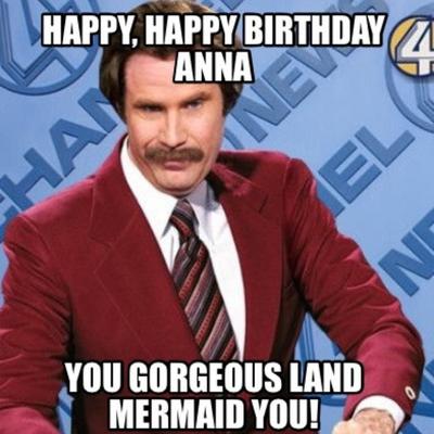 Happy Birthday Anna Memes