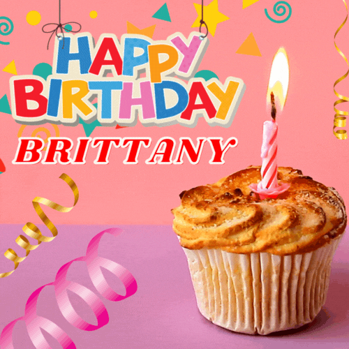 Happy Birthday Brittany Gif