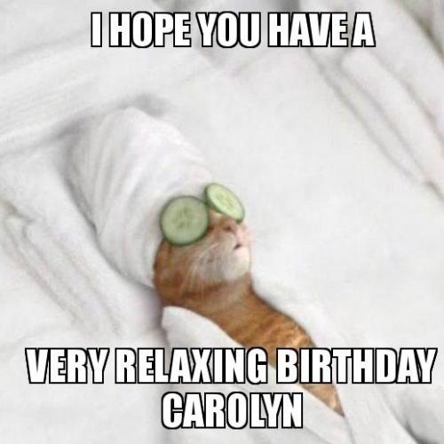 Happy Birthday Carolyn Memes