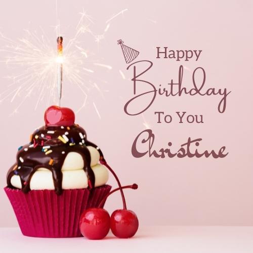 Happy Birthday Christine Picture