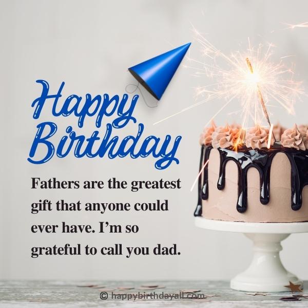 happy birthday dad from son