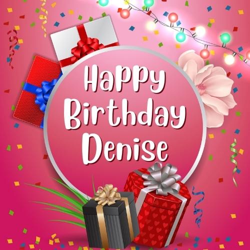 Happy Birthday Denise Images