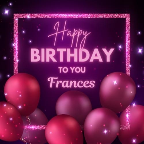 Happy Birthday Frances Picture