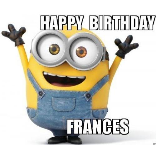 Happy Birthday Frances Memes