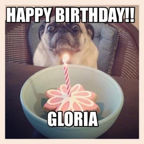 Happy Birthday Gloria Memes