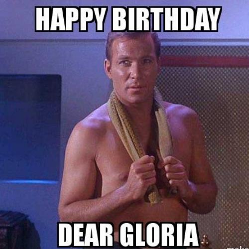 Happy Birthday Gloria Memes