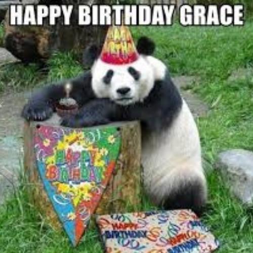 Happy Birthday Grace Memes