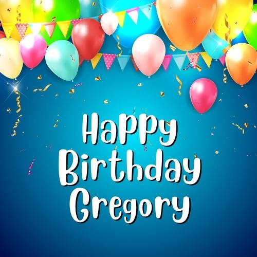 Happy Birthday Gregory Images