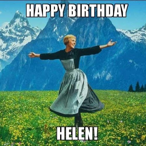 Happy Birthday Helen Memes