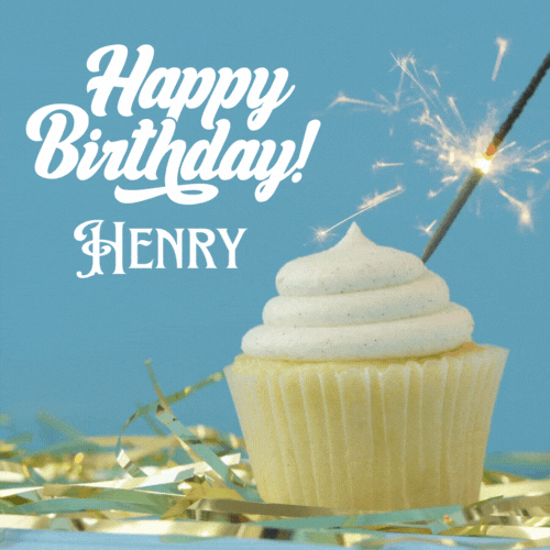 Happy Birthday Henry Gif