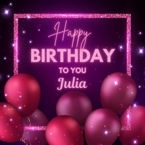 Happy Birthday Julia Picture