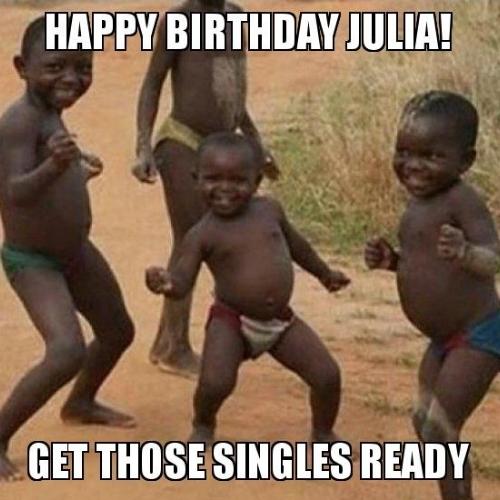 Happy Birthday Julia Memes
