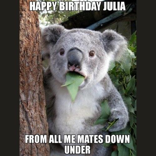 Happy Birthday Julia Memes