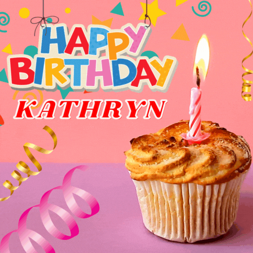 Happy Birthday Kathryn Gif