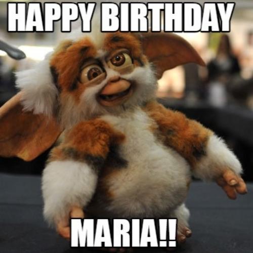 Happy Birthday Maria Memes