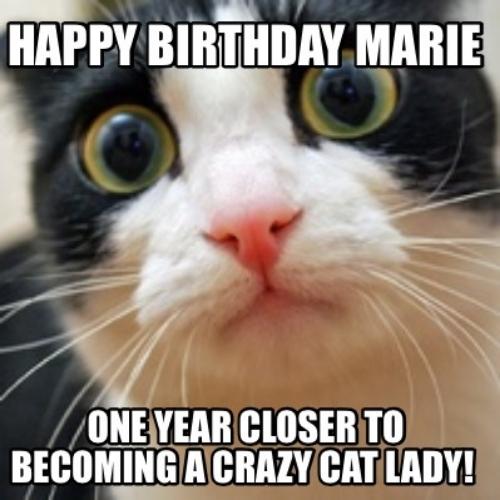 Happy Birthday Marie Memes